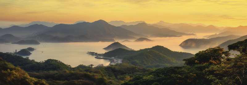 在高山上看着大山大河美景背景图,高清,摄影图,摄影图片,图片大全,摄影图免费下载